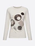 t-shirt maniche lunghe carla ferroni