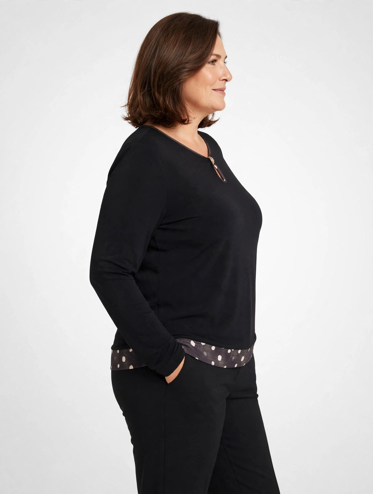 blusa elegante carla ferroni