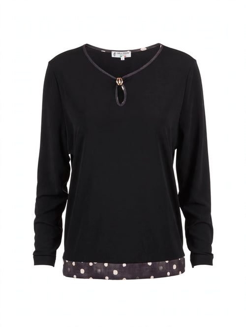 blusa elegante carla ferroni