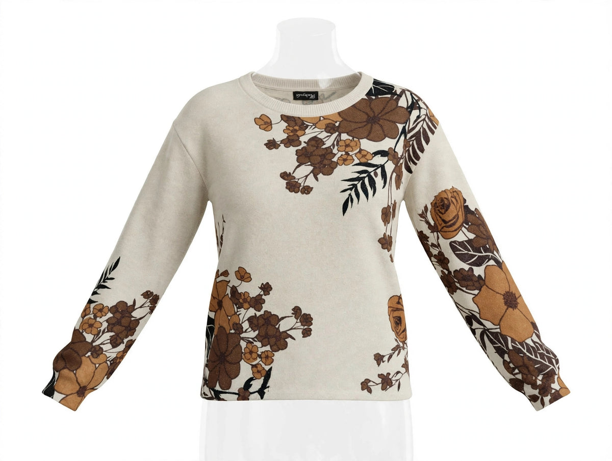 maglia maniche lunghe viscosa