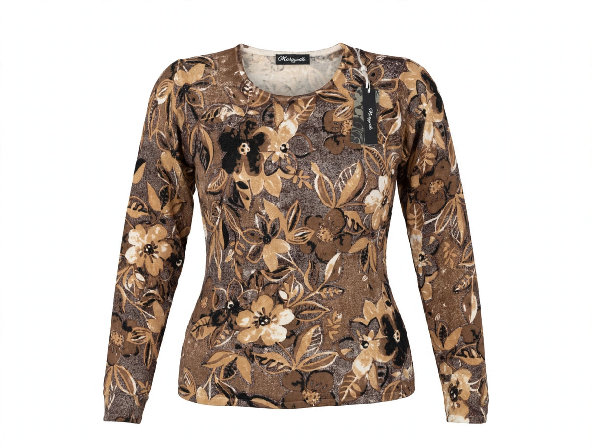 maglia maniche lunghe viscosa